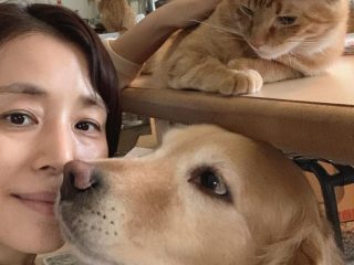 石田ゆり子「犬は優しい」　おまもり公開で愛犬への想いを語る